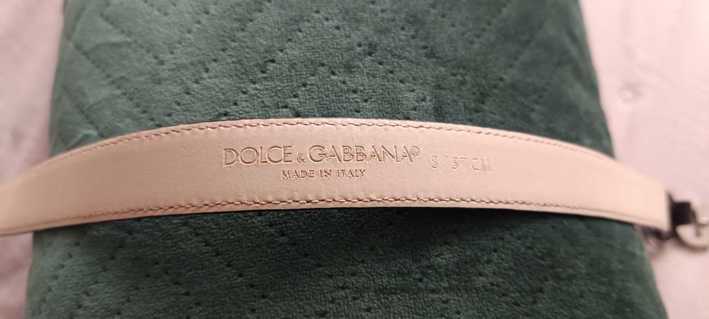 Детски колан Dolce &Gabanа естествена кожа оригинален