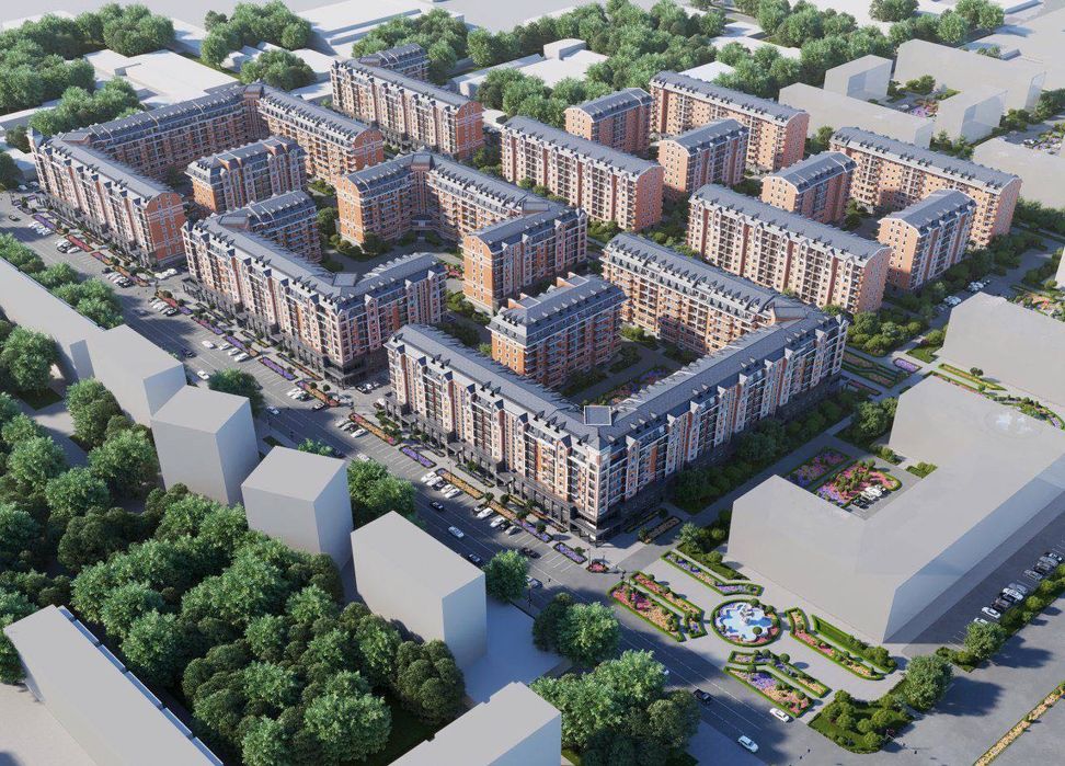 Greenwich Продается 4 комнатная квартира коробка Дуплекс ул.Янгизамон