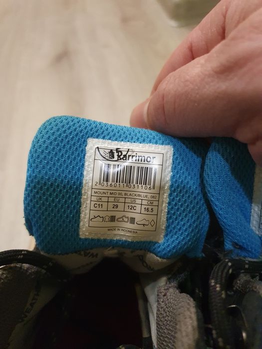 Детски боти karrimor waterproof номер 29 стелка 16.5см