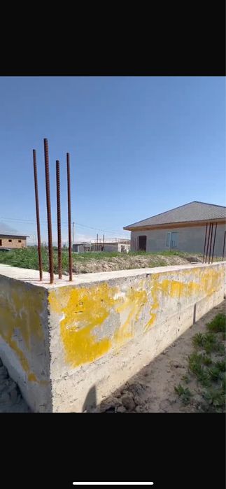 Продам участок с готовым фундаментом