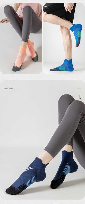 Спортивные компрессионные носки для бега и фитнеса