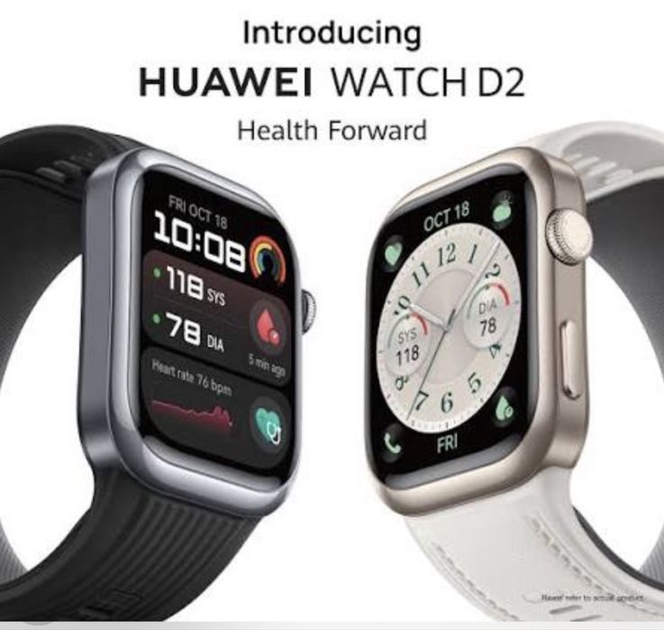 Huawei Watch D2 —  умные часы с акцентом на здоровье