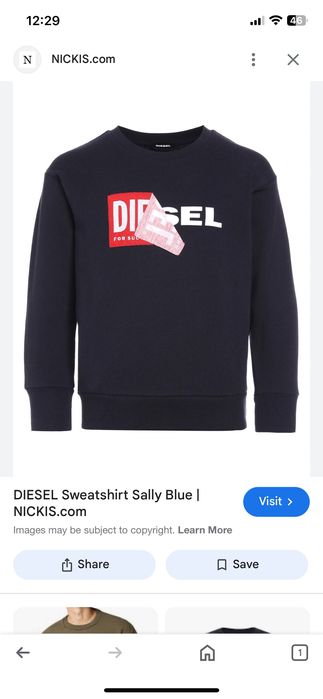 Diesel суитшърт, нов
