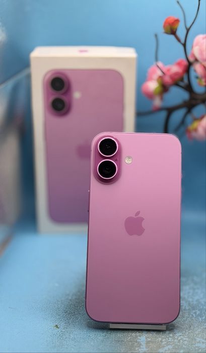Apple iPhone 16, 256GB, 5G, Pink