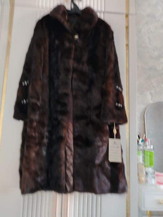 Норка шуба новый дым кимеген