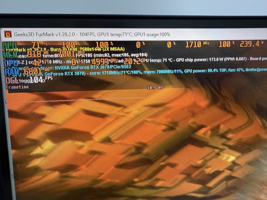 Emtek RTX 3070 OC 8gb GDDR6. Пломба идеал