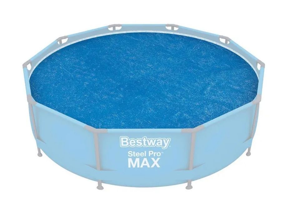 Соларно покривало за басейн с диаметър 3.05м BESTWAY