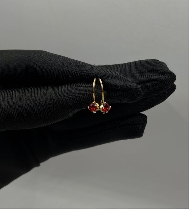 Детские серьги золотые 585 | 1,1 гр