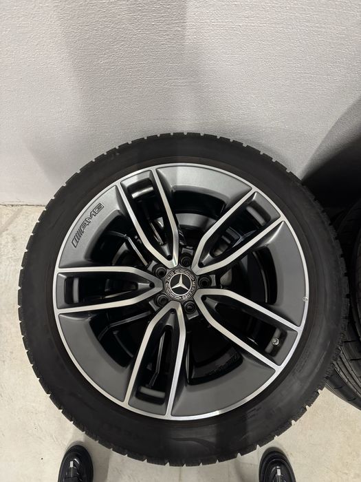 Mercedes AMG 255/45/19 предни 285/40/19 задни с джанти Sportpacket