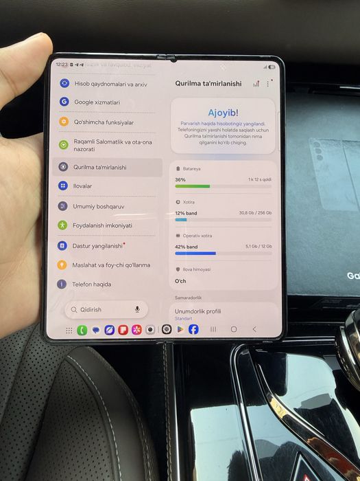 Samsung z fold 5 12/256gb karobka