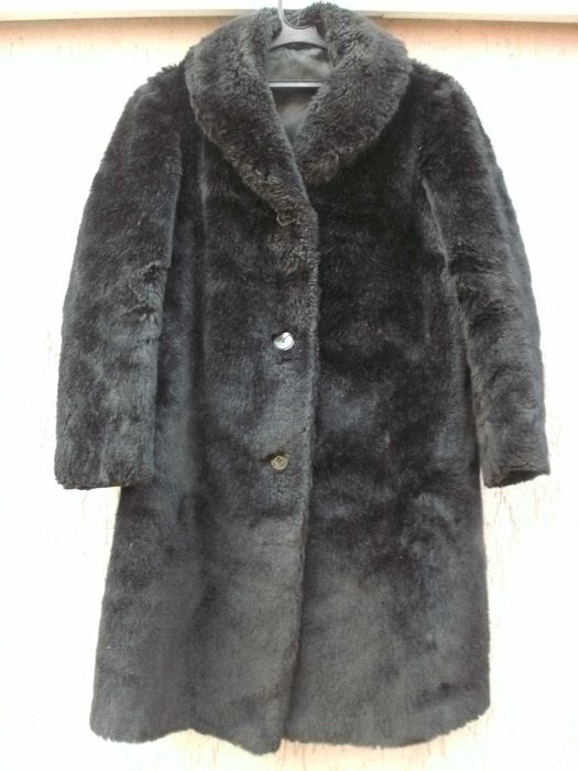 Дамски кожух еко кожа