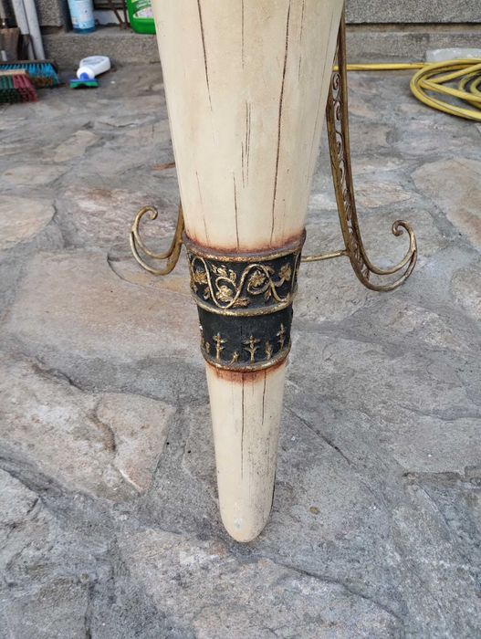 Декоративна колона - рог комплект с лампа