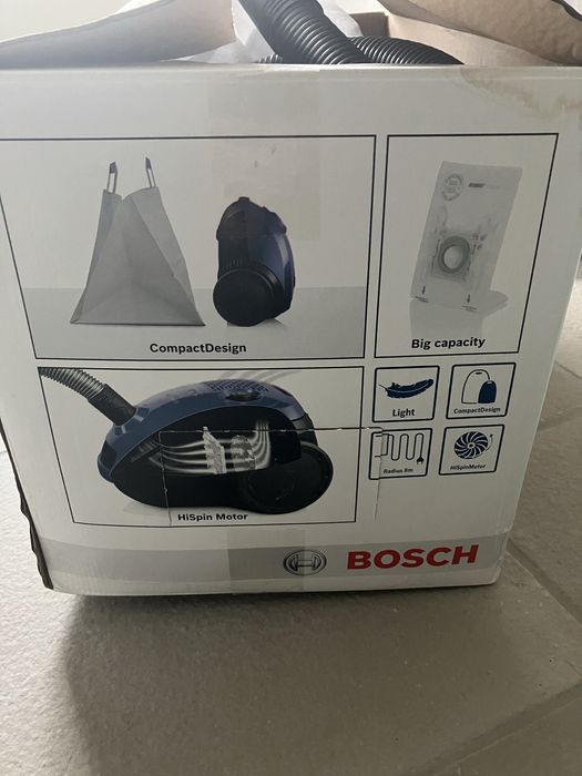 Прахосмукачка Bosch BGL2UB110, Филтър Мicro, Син