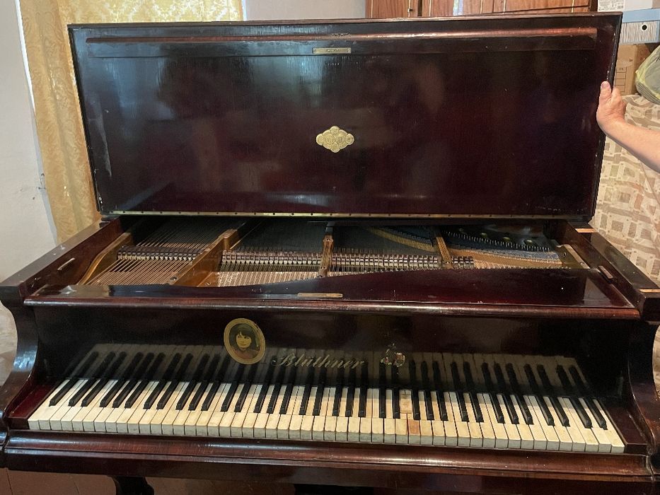 Антикварный рояль Blüthner 1858г