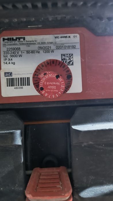 Hilti VC 40M-X прахосмукачка