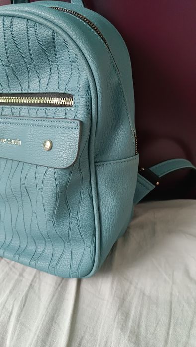 Дамска кожена раница/чанта Pierre Cardin