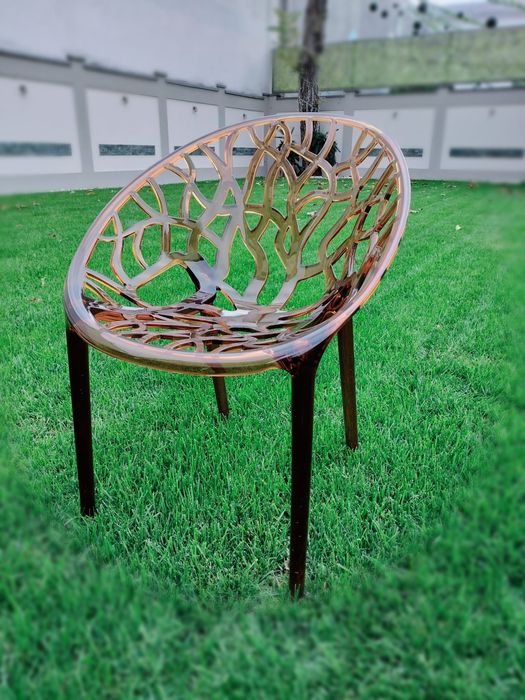 Scaune Crystal curte