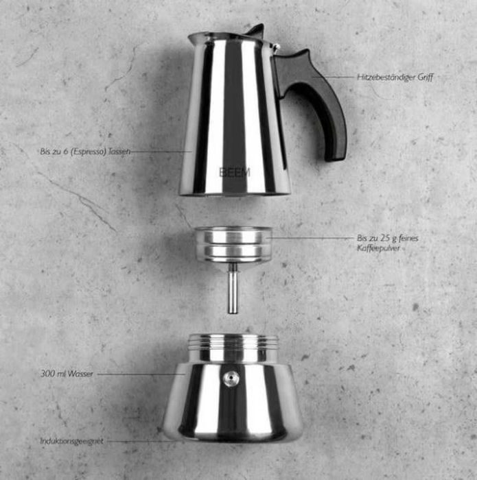 Еспресо кафеварка BEEM Classic Selection – за 4 чаши