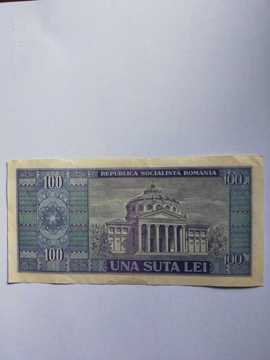 Bancnote 100 lei Balcescu 1966, 500 lei Brancusi 1992, 1991