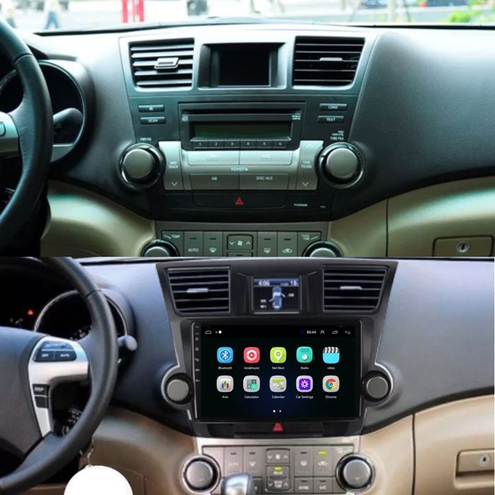 Navigatie Toyota Highlander ( 2009 - 2014 ) Noua Garantie Camera Cadou
