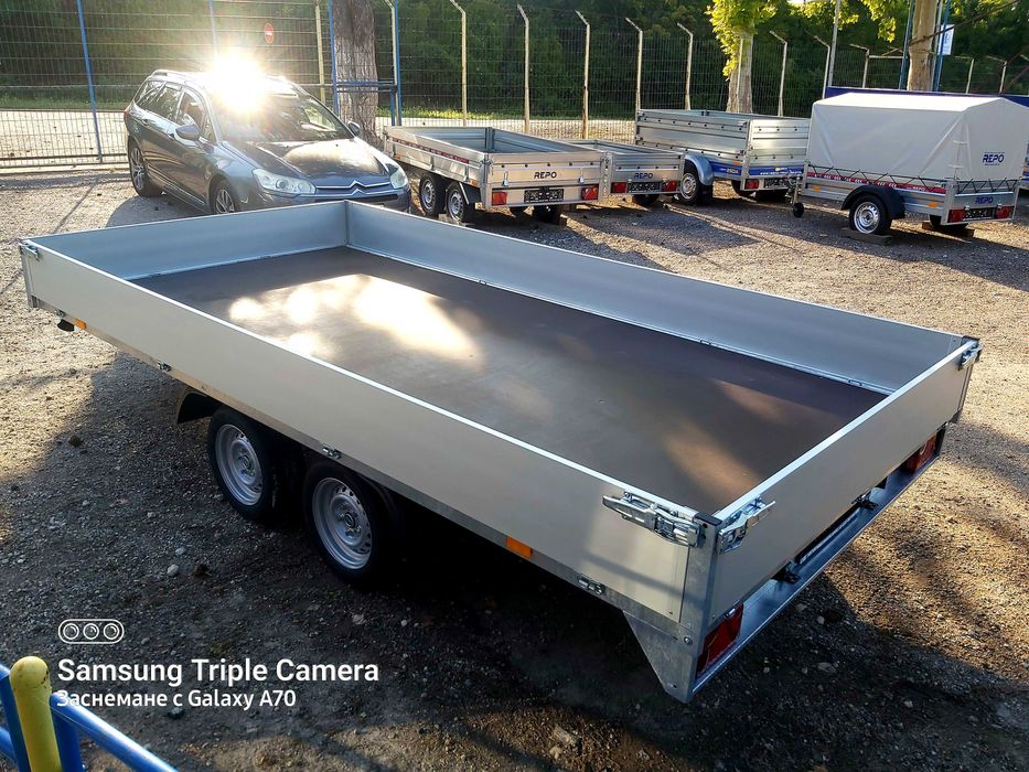 Ремарке Поп Индъстри 4.10 х 2.10 до 2700kg. -НОВО! НАЛИЧНО!