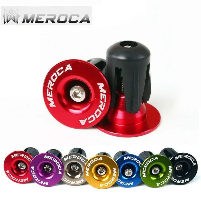 Dopuri aluminiu ghidon capete end bar bicicleta trotineta mtb cursiera