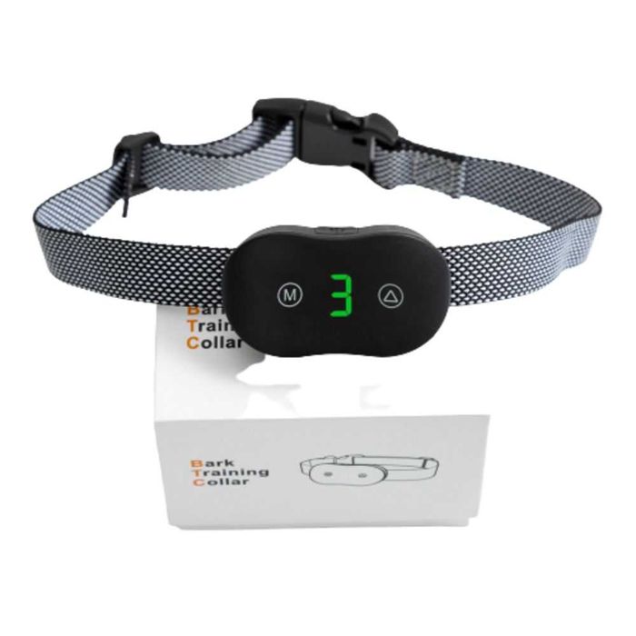 Zgarda electrica antilatrat, Negru mat