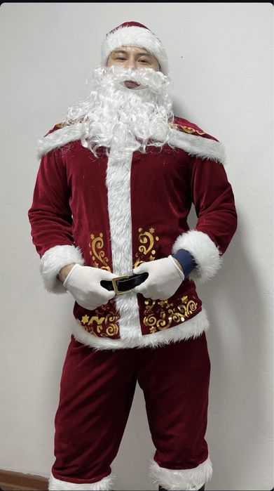 Костюм Санта клаус Дед Мороз и Снегурочка