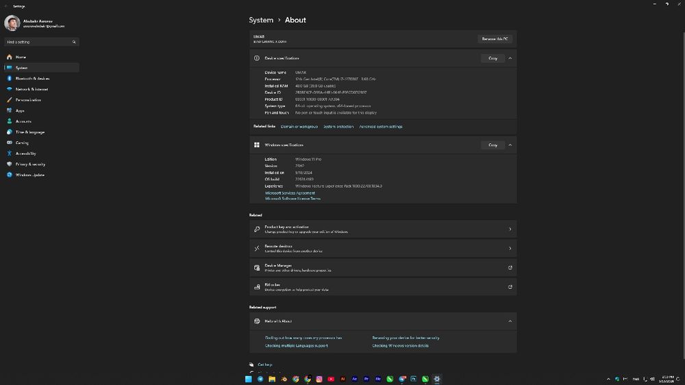 Intel Core i7 (12 700KF)