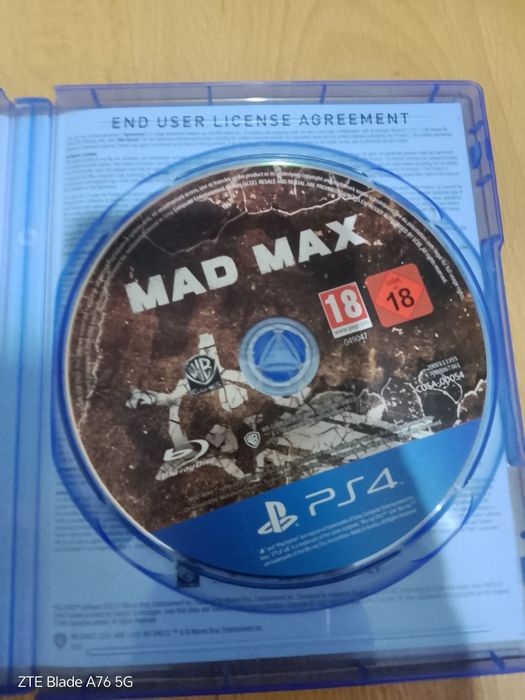 Игра за ps4 MAD MAX