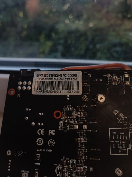 Видеокарта Radeon RX 580 8GB AFOX