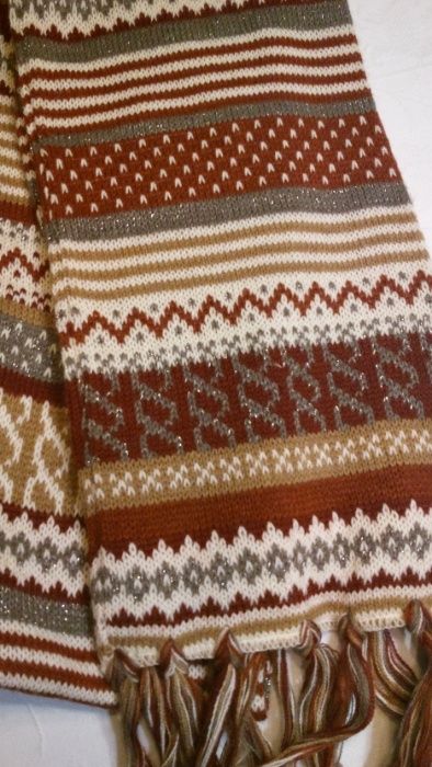 Зимен  топъл шал