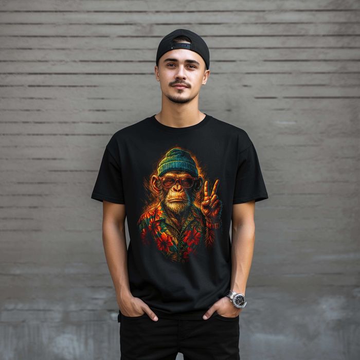 Интересни мъжки тениски в черно