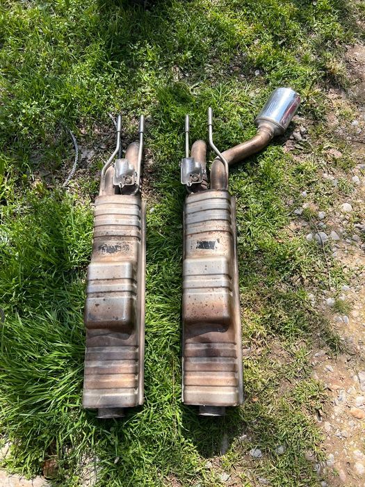 Выхлоп.         AMG