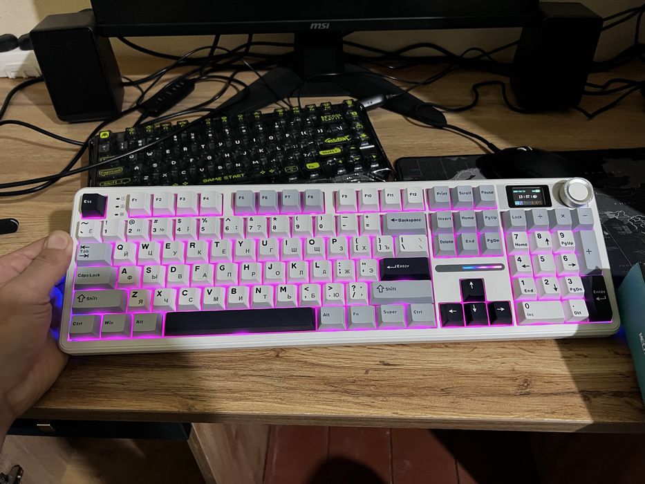 Aula F108 Pro Premium sifatdagi Kompyuter Klaviaturasi, Original.