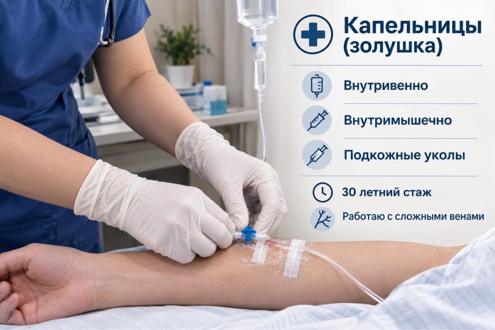 Капельница, система, уколы, вывод  из  запоя