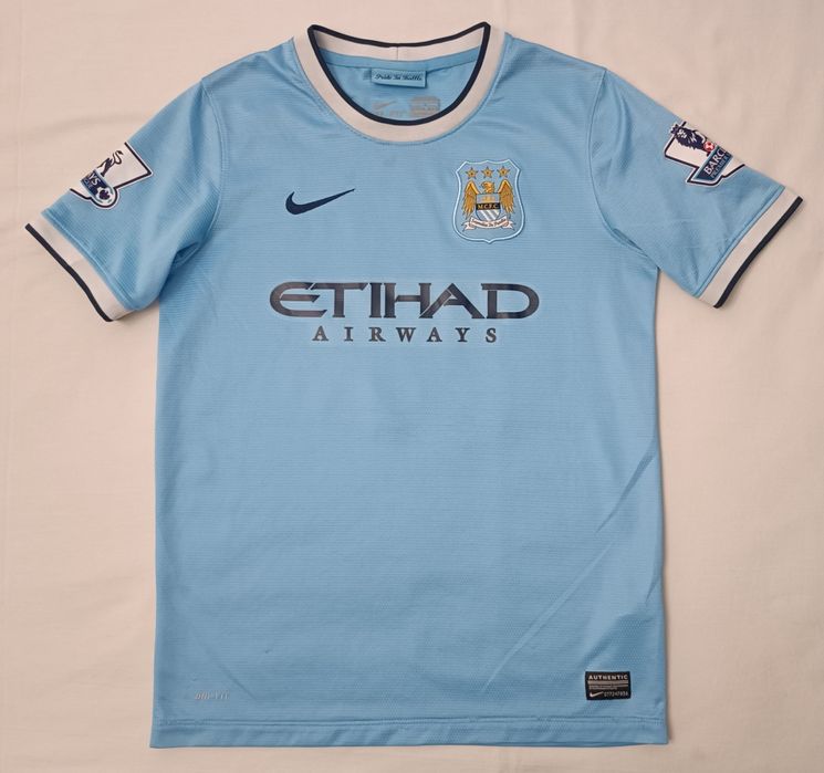 Nike DRI-FIT Manchester City #16 kun Aguero Home Jersey ръст 147-158см