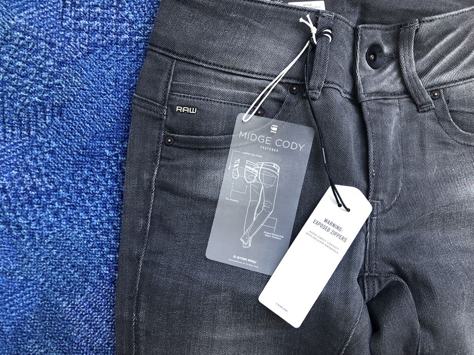 G-Star RAW Midge Cody Mid Skinny Jeans ОТИГИНАЛНИ дамски дънки - 24