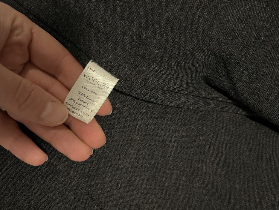 Jacheta lana fiarta dublata integral woolver