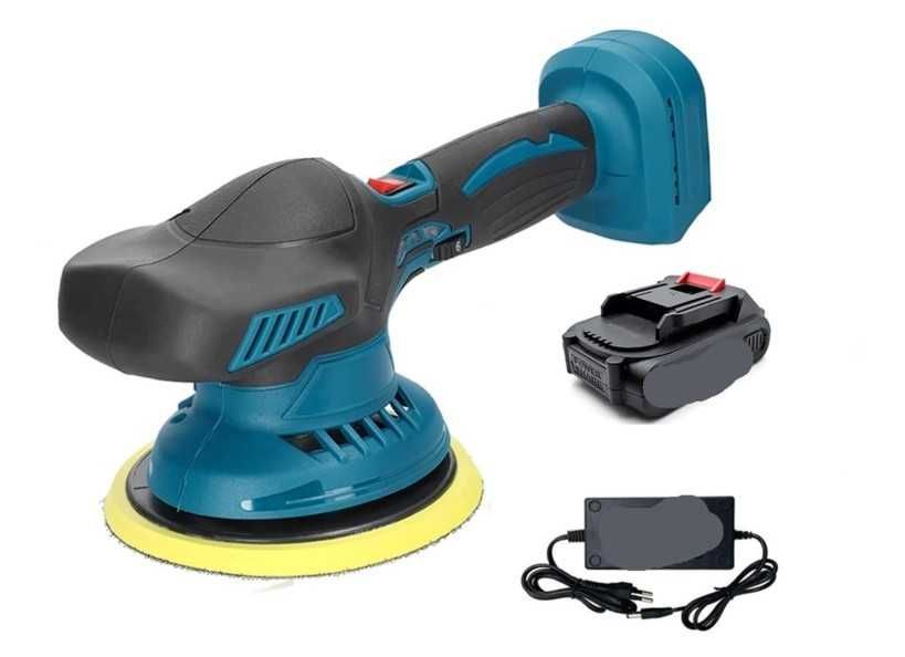 Slefuitor pe acumulator dual cu rotatie excentrica 150mm WAINER DS5