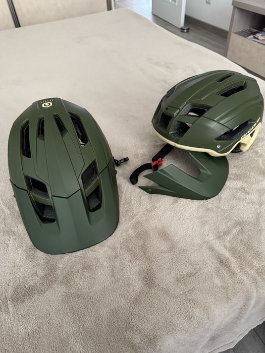 Cască MTB mărimea reglabila - Verde Eucalipt - nouă