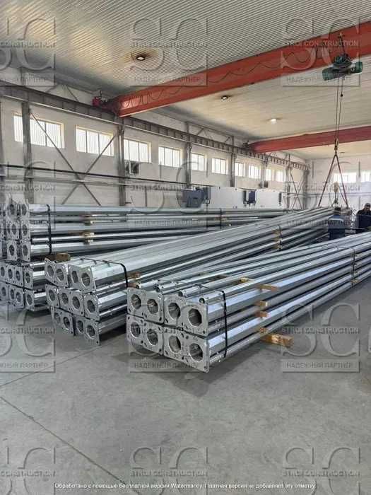 Опоры освещения СКФ, СГКФ, СТВ 3м - 12м опор Туркестан