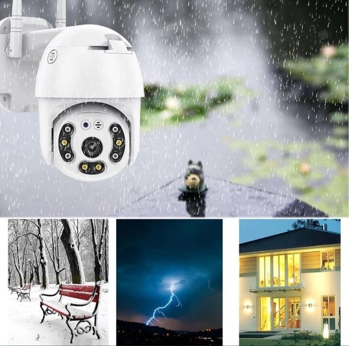 Camera Supraveghere PTZ  FULL HD 2MP  Vedere Color Noaptea WIFI Mi