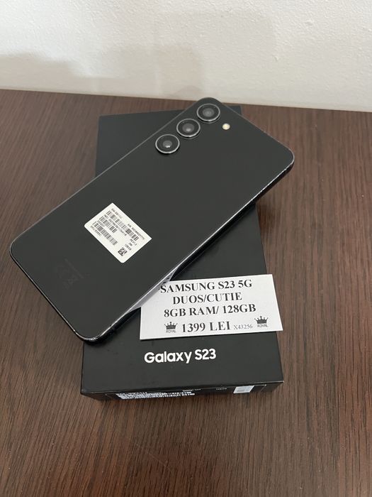Amanet Royal CB: Samsung S23 duos cutie 8gb ram 128gb stocare