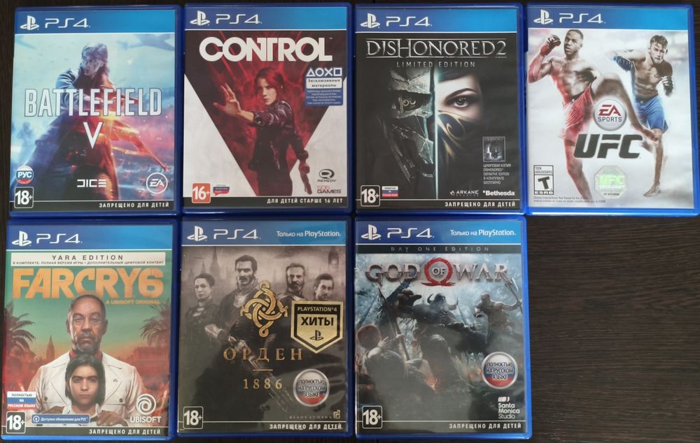 Игры на PlayStation 4