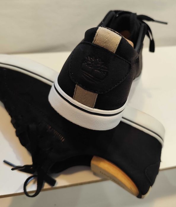 Pantofi sport casual premium 44 TIMBERLAND NOI piele naturala nappa