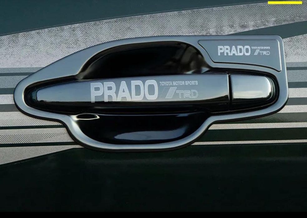 Хромированные ручки дверей