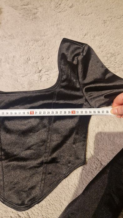 Top tip corset, nou, H&M, mărimea XS