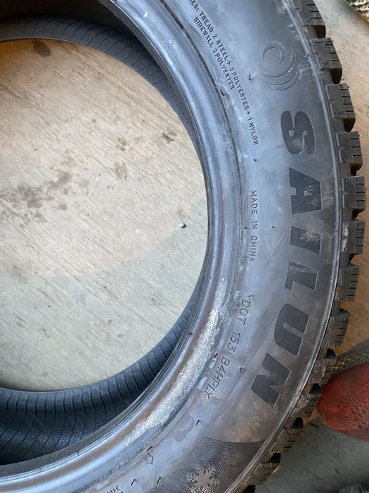 На 17. 225/55 шипы  в нал