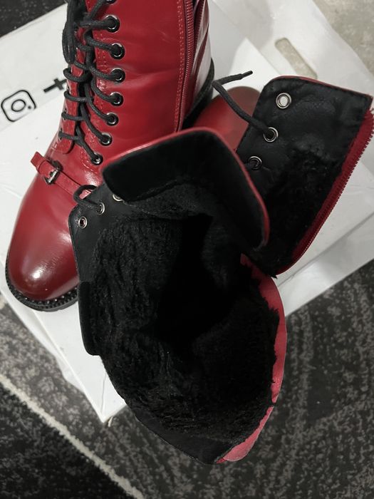 Женские ботинки зимние Натуральная кожа